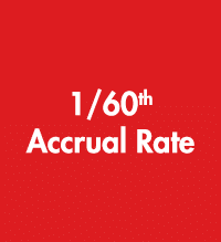 1/60th Accrual Rate